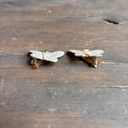 Butterfly Clip Earrings