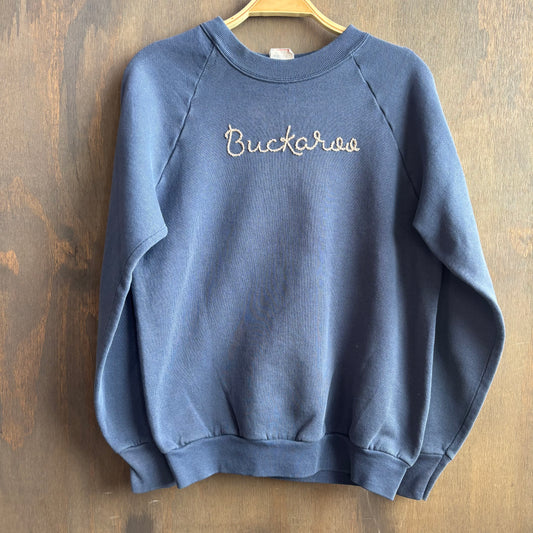 Custom Blue "Buckaroo" Sweatshirt