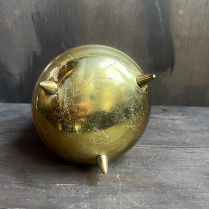 Vintage Brass Coal Bucket