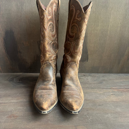 Durango Brown Leather Cowboy Boots