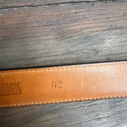 Paul Fredrick Black Leather Belt