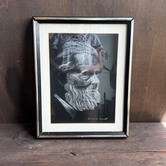 Juanita Arndt Framed Portrait Drawing
