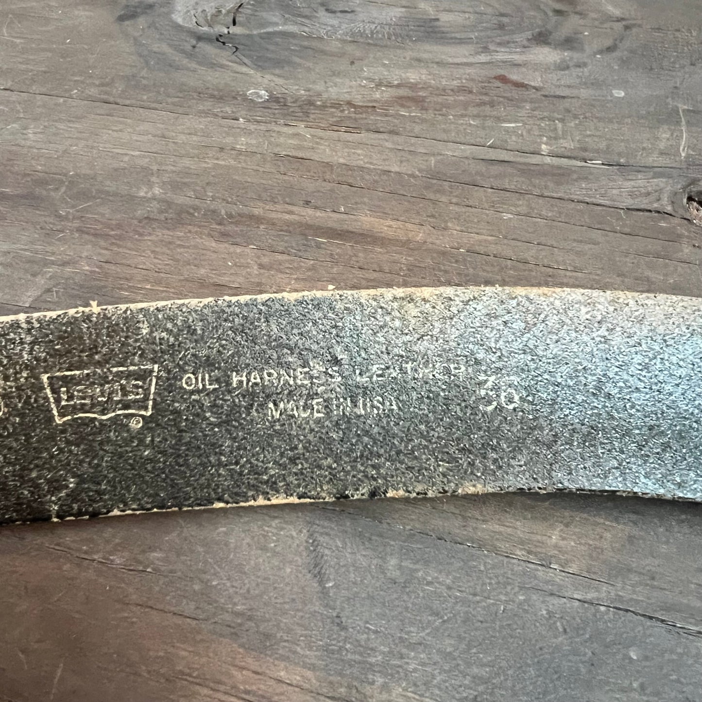 Vintage Levi’s Leather Belt