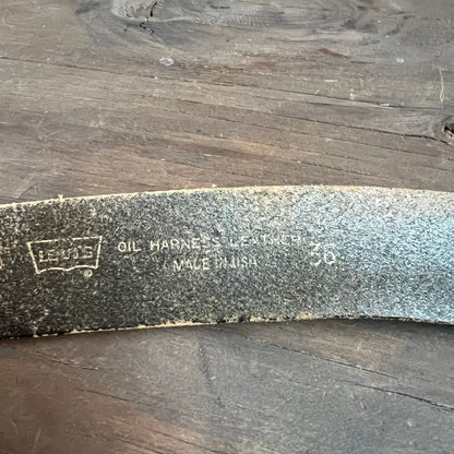 Vintage Levi’s Leather Belt