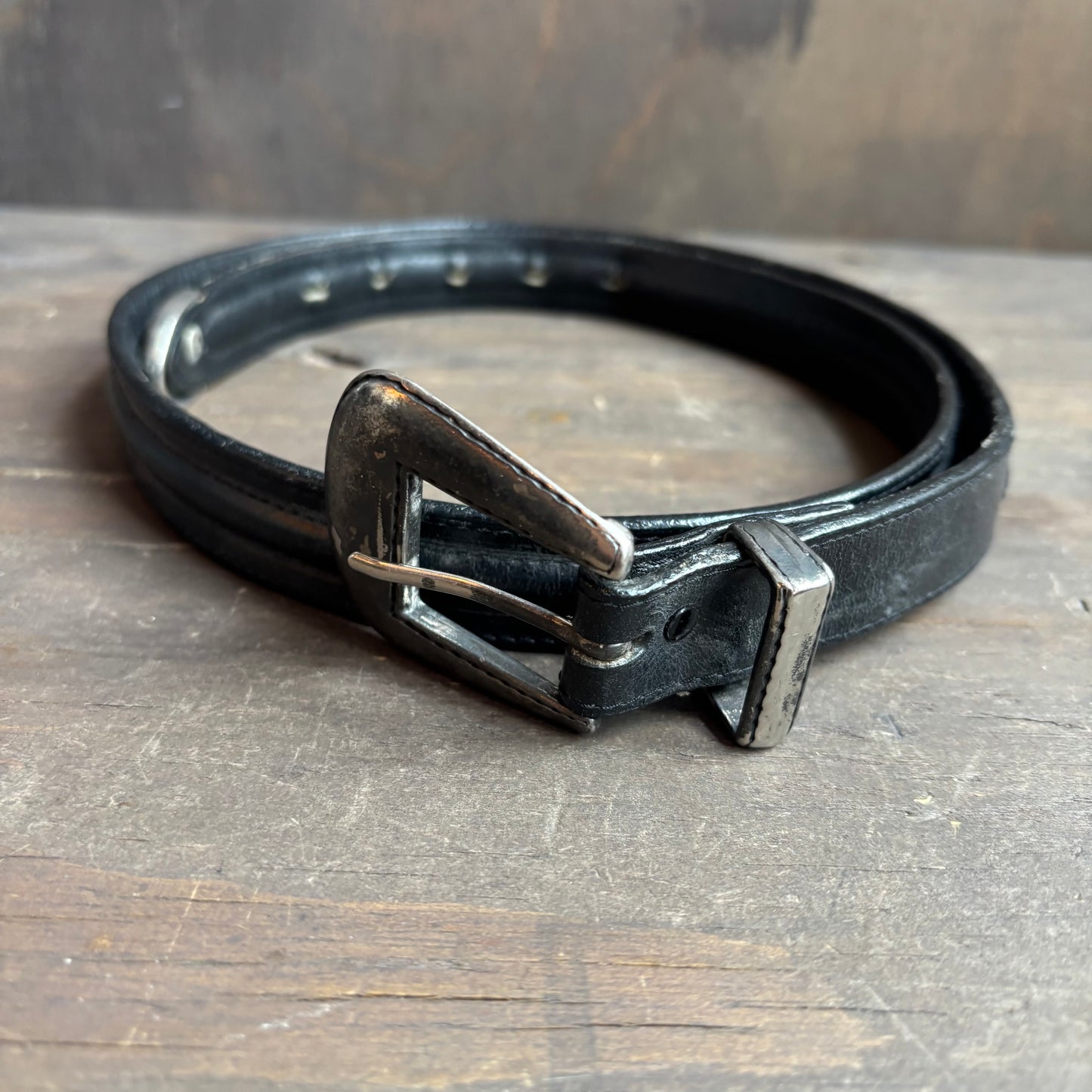 Black Leather Belt