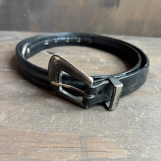 Black Leather Belt