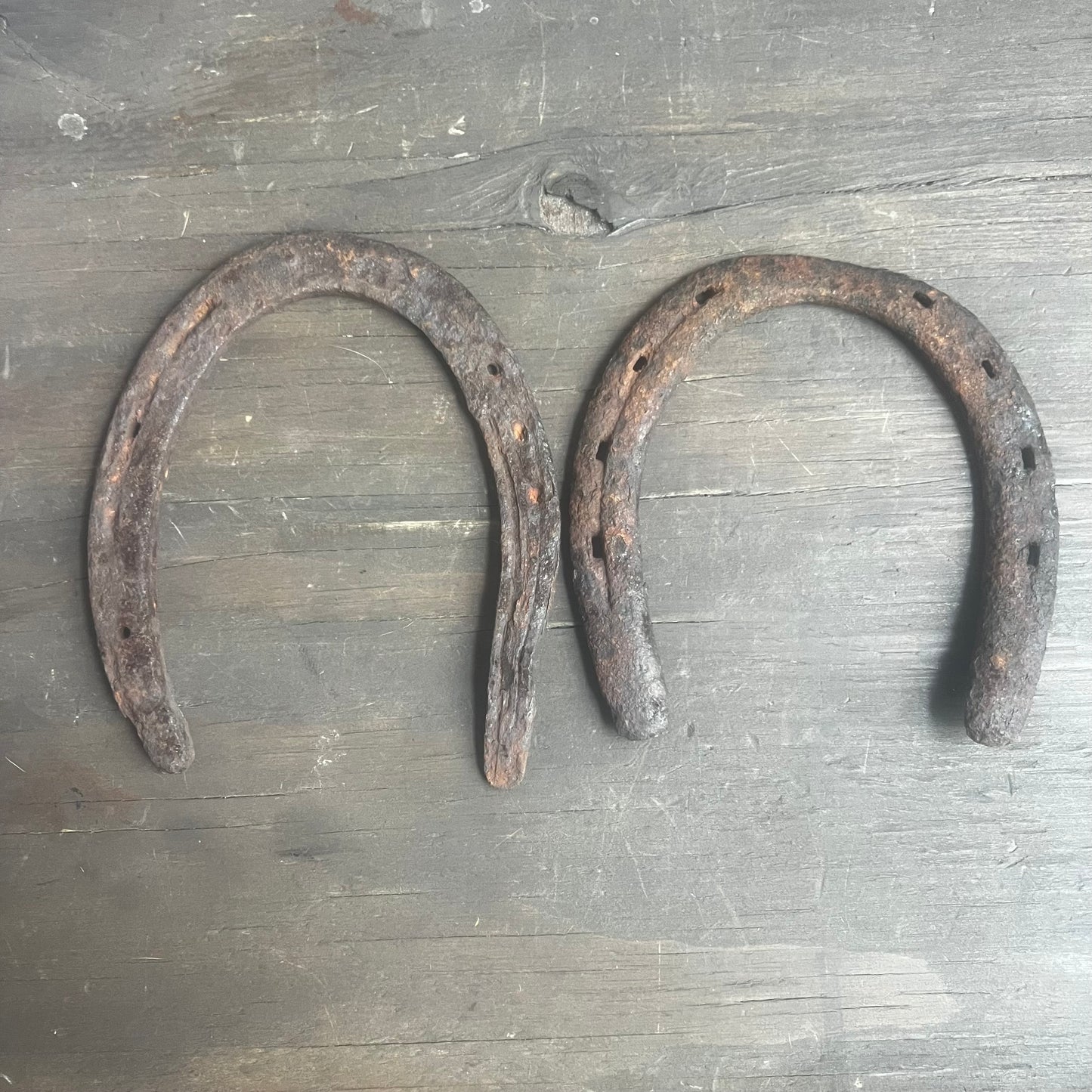 1930s Vintage Iron Horseshoes