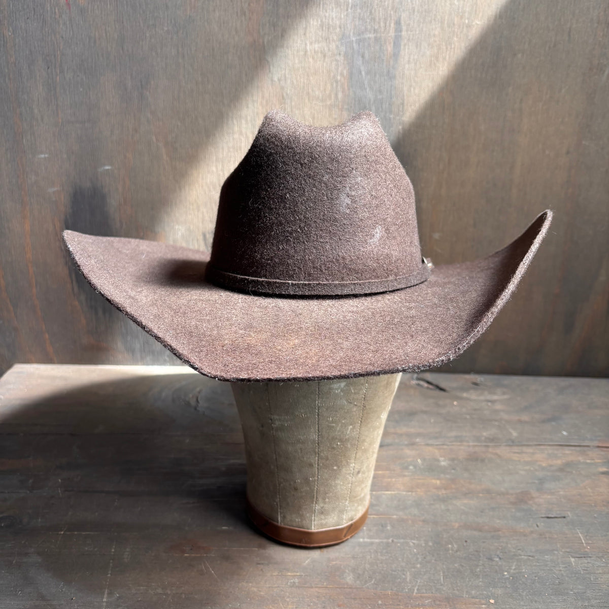 Brown Felt Hat