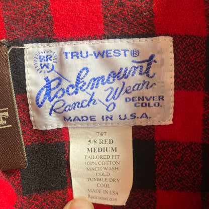 Rockmount Vintage Plaid Flannel