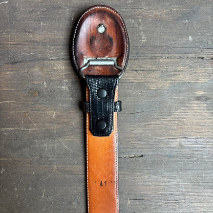 Black Reptile Belt
