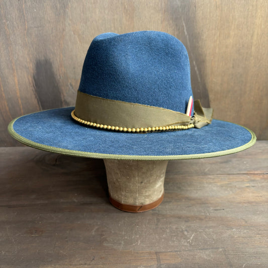 Custom Blue Decorative Hat (RTD)