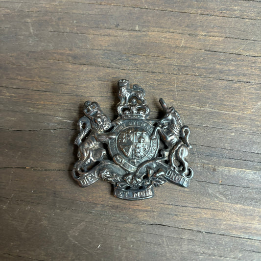 WWII Sterling Silver British Regiment Pin