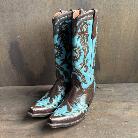 Sedona West Two-Tone Boots
