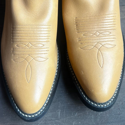 Tony Lama Tan Leather Boots