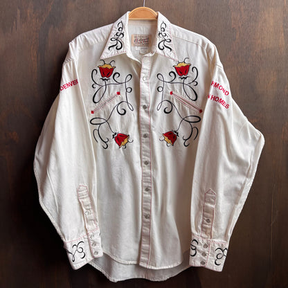 Rockmount Ranchwear Embroidered Pearl Snap