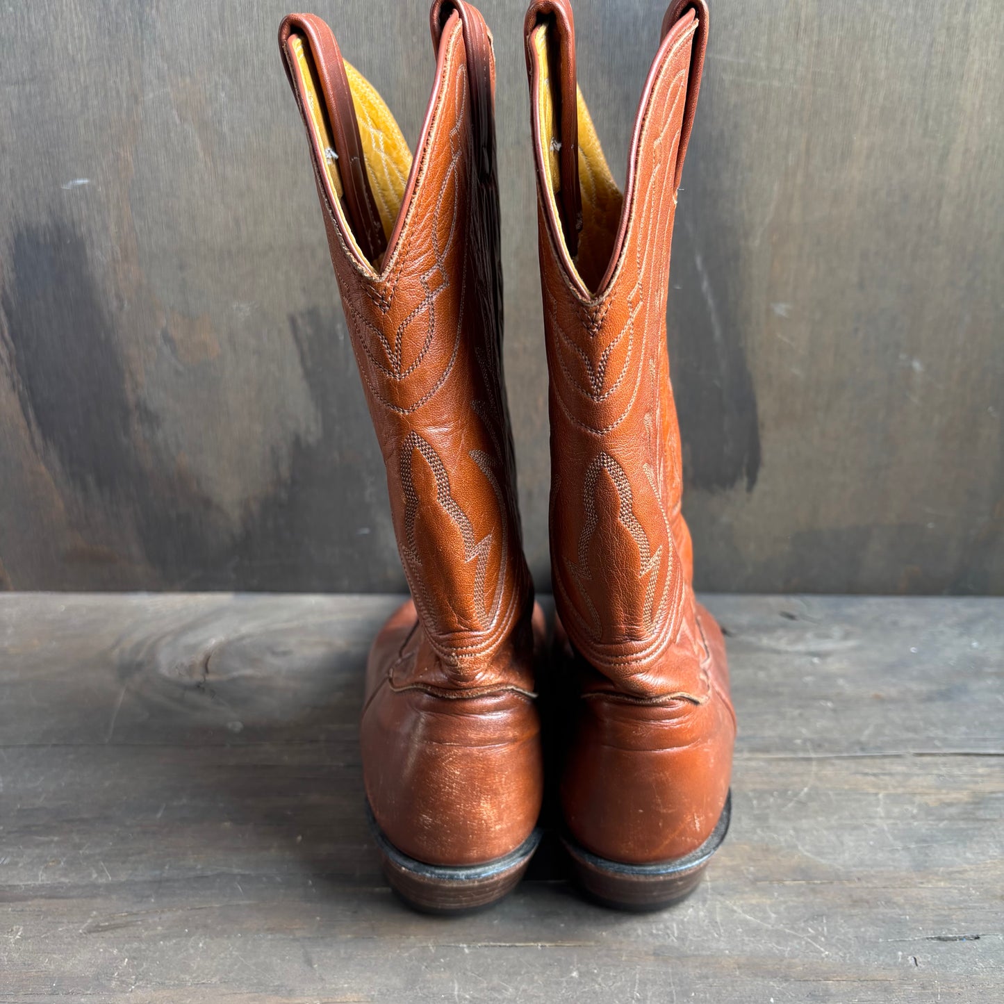 Nocona Tan Leather Boots