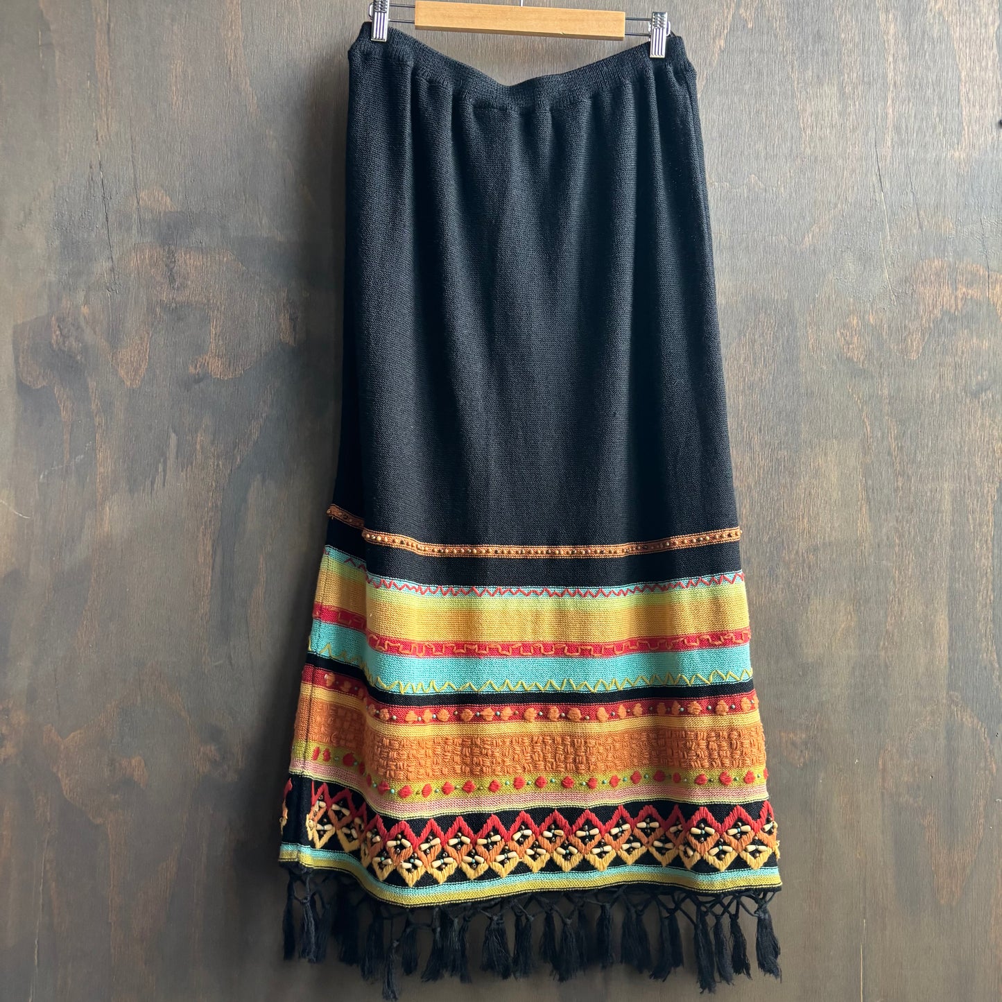 Vintage Double D Ranchwear Black Knit Set