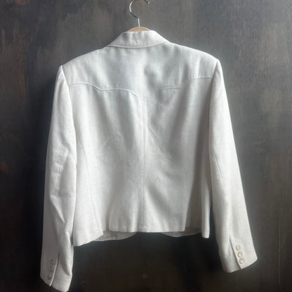Kenny Rogers Beige Western Blazer