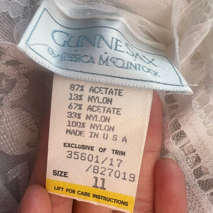 Vintage Gunne Sax Lacey Top