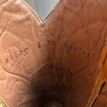 Montana Ostrich Foot Boots