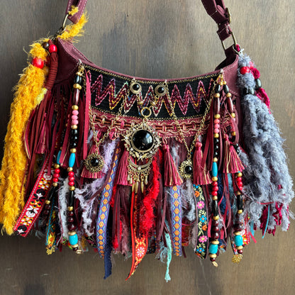 Aliso Bay Embellished Boho Bag