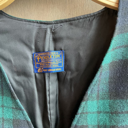 Green Pendleton Vest