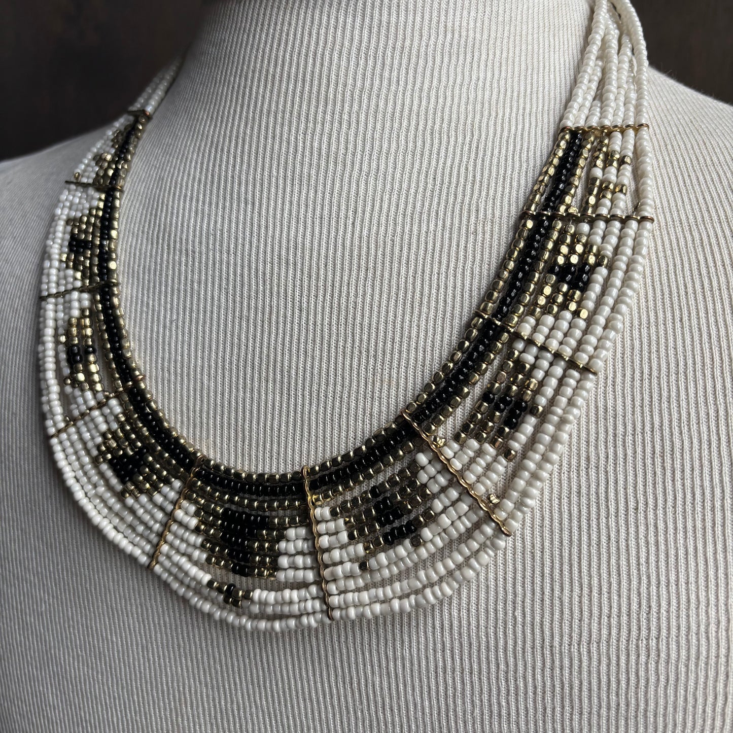 Beaded Collar Necklace