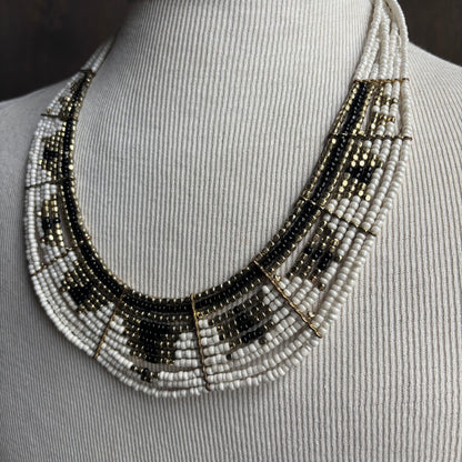 Beaded Collar Necklace