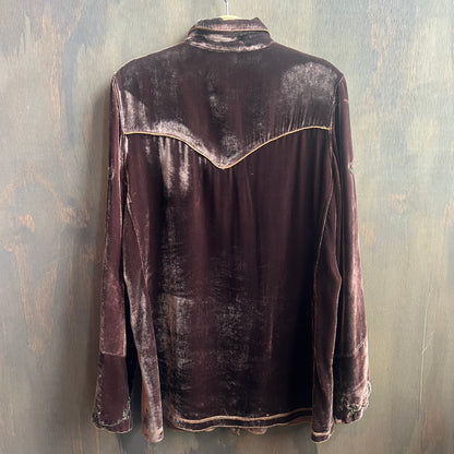 Tasha Polizzi Velvet Blouse