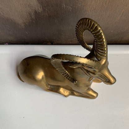 Solid Brass Bighorn Sheep