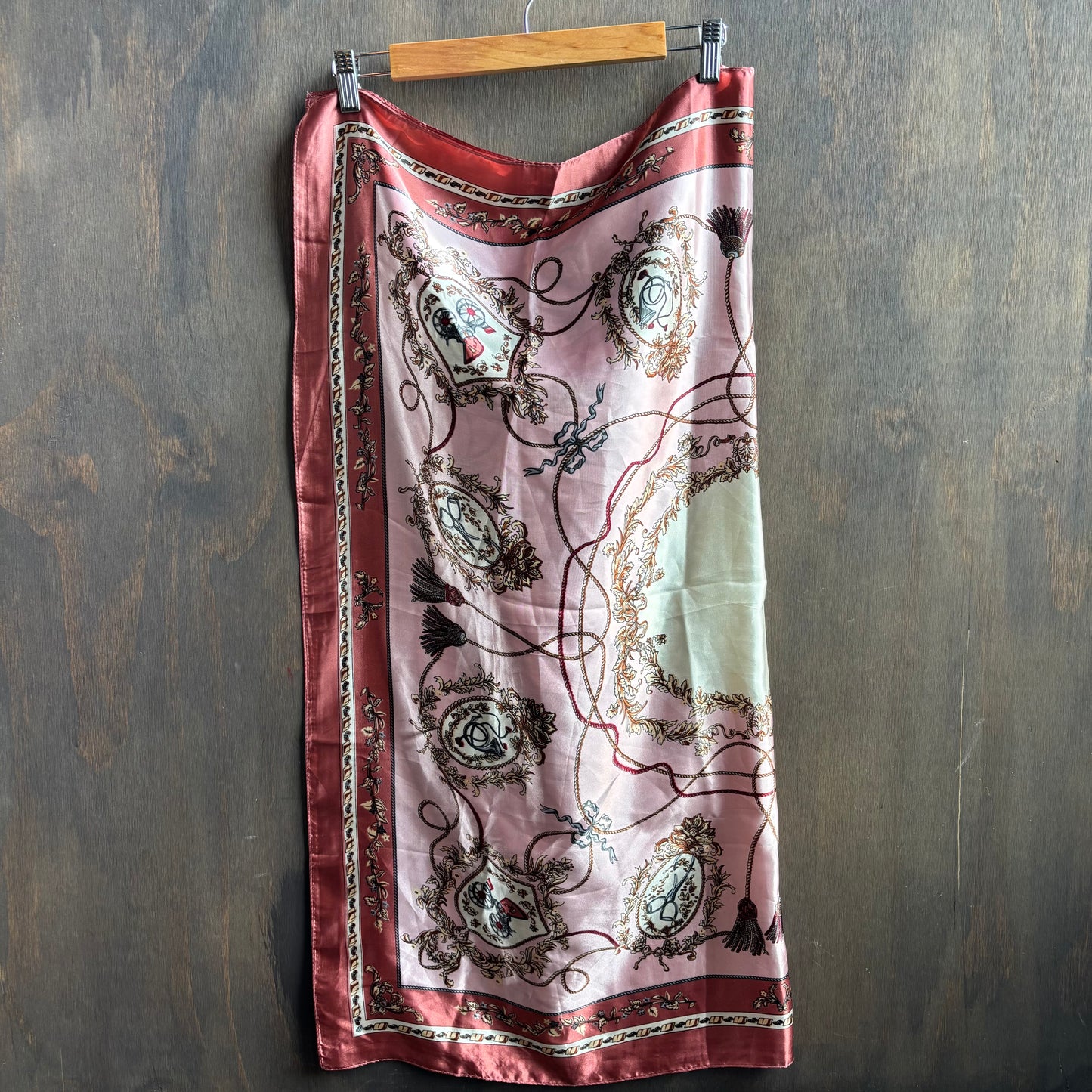 Oversized Ornate Scarf