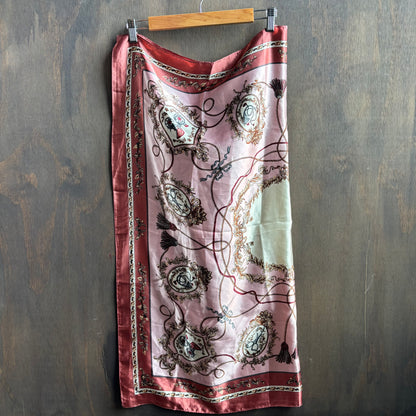 Oversized Ornate Scarf