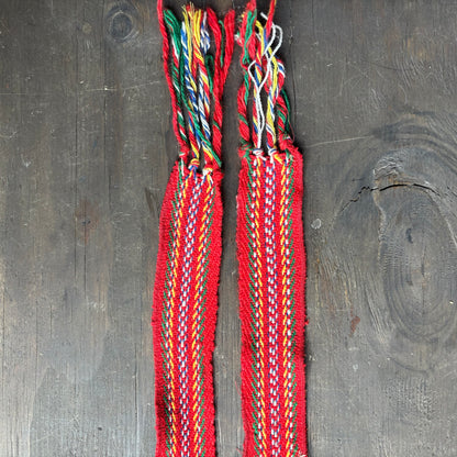 Red Woven Belt
