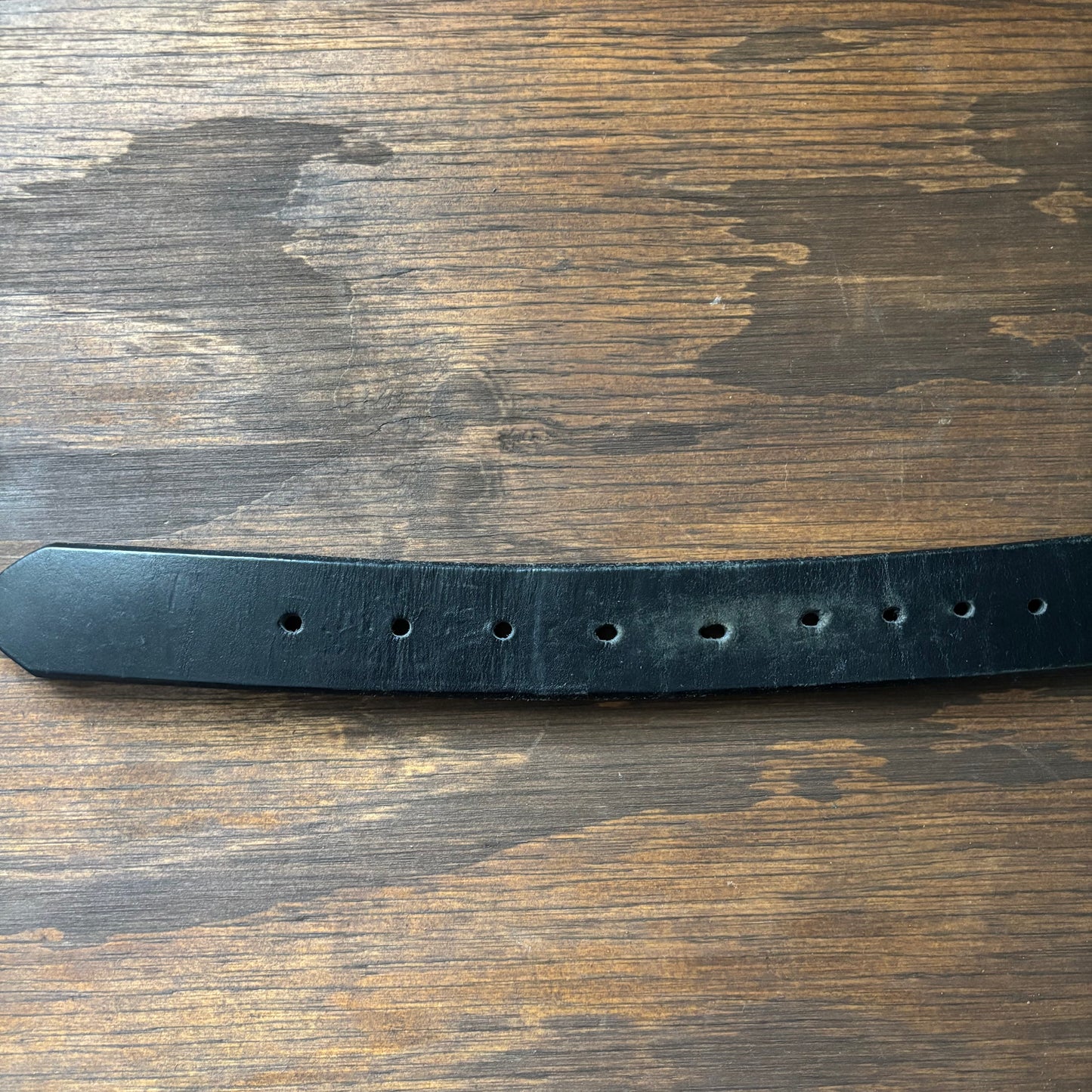 Black Leather Belt