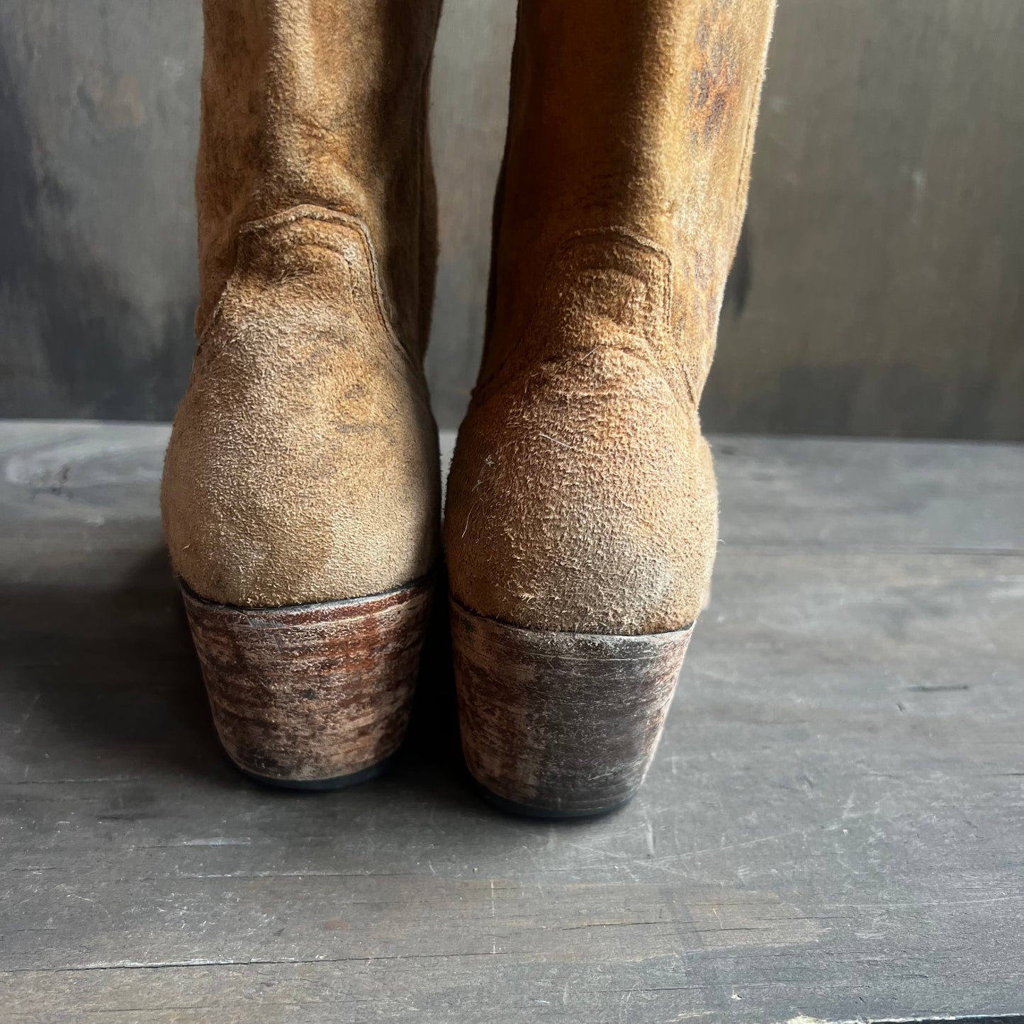 Old Gringo Suede Cheetah Print Boots