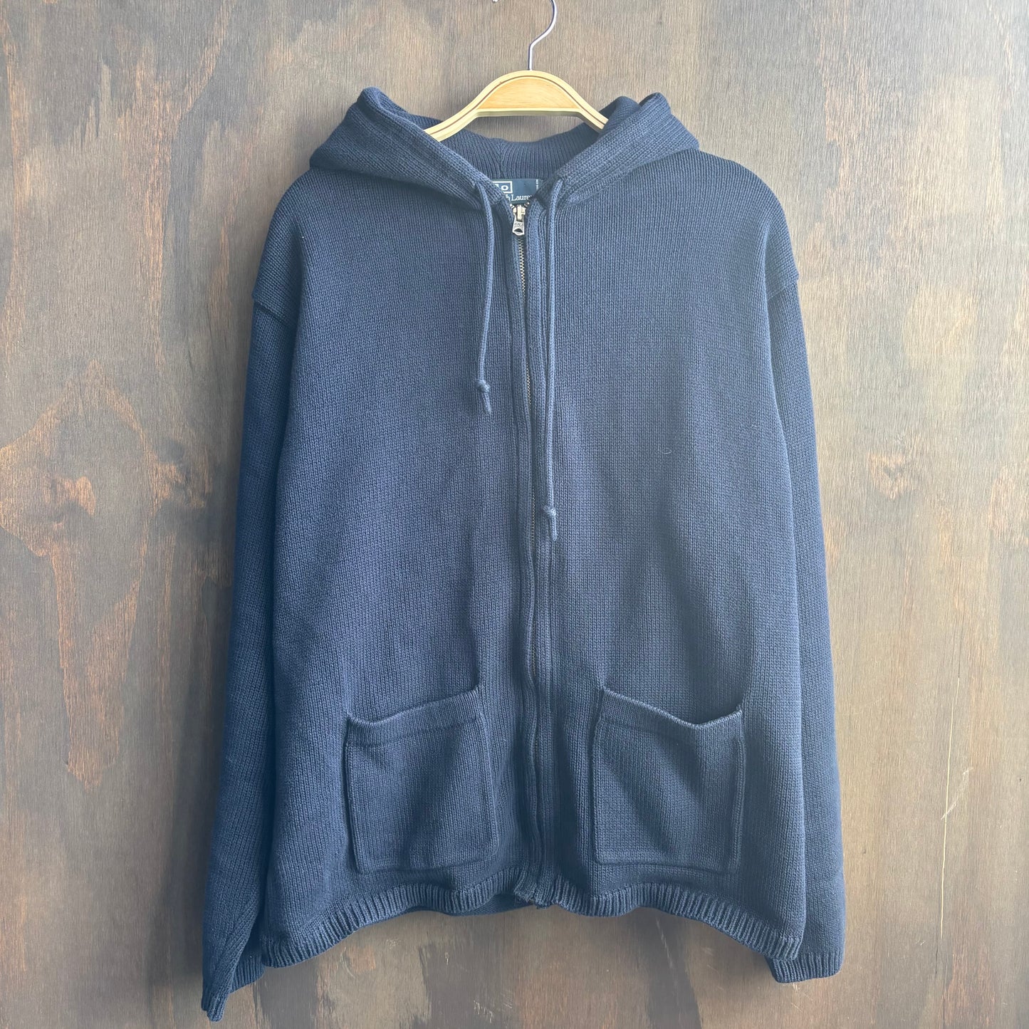 Polo by Ralph Lauren Navy Hooded Sweater