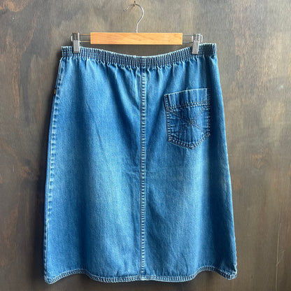 Sasson Vintage Denim Skirt