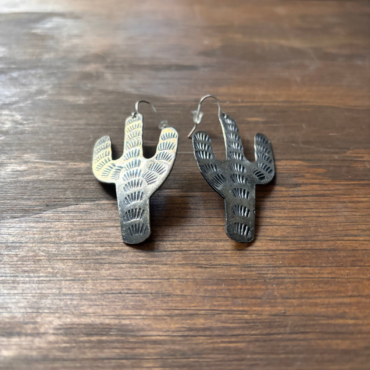 Vintage Saguaro Cactus Earrings