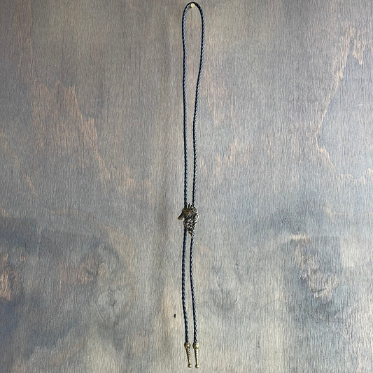 Brass Wolf Bolo