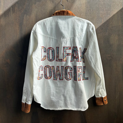 Southwest Canyon White Button Up