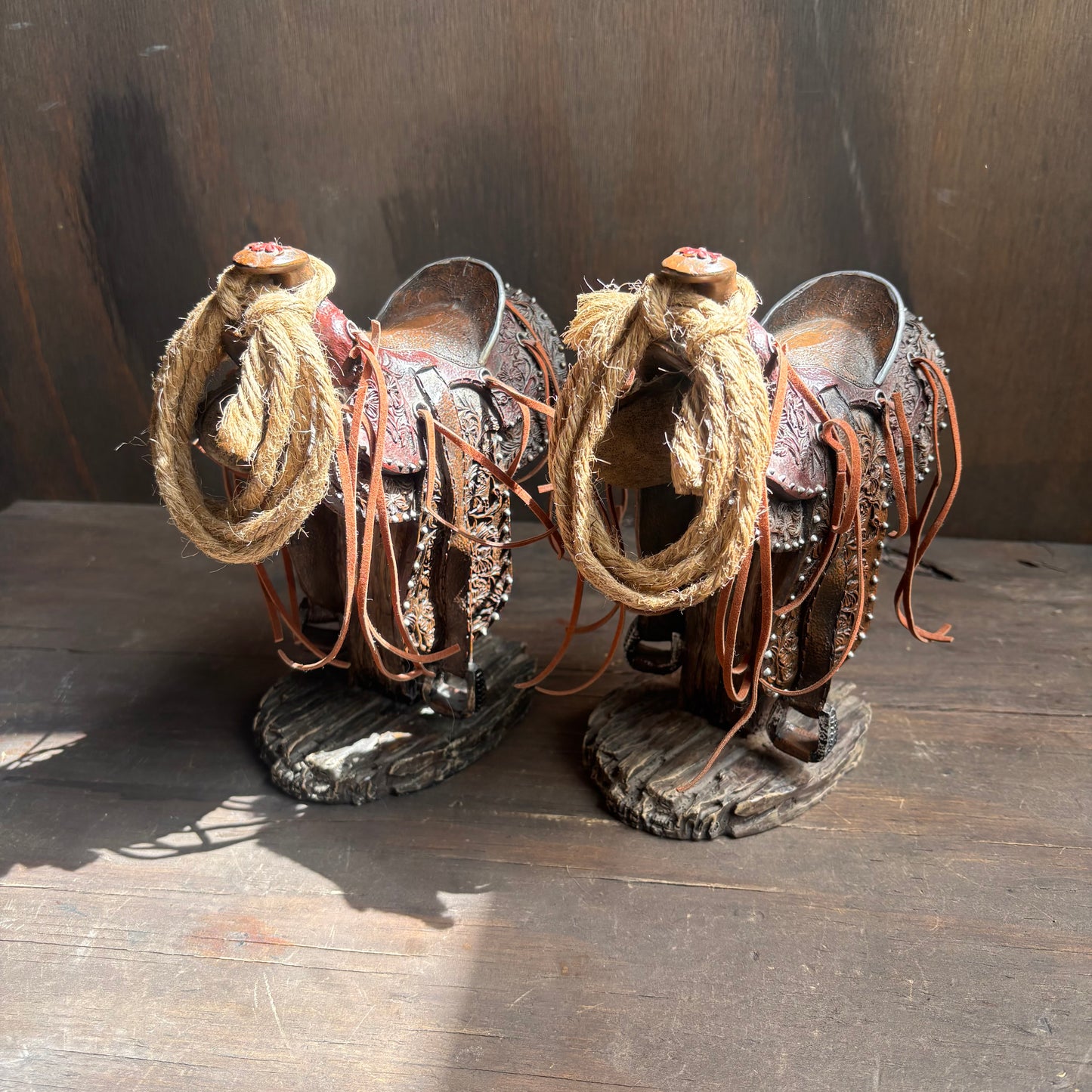 Saddle Book Ends (set of 2)