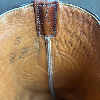 Lucchese Brown Leather Boots