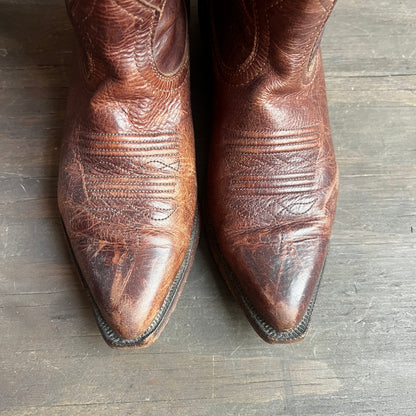 Boulet Short Brown Boots
