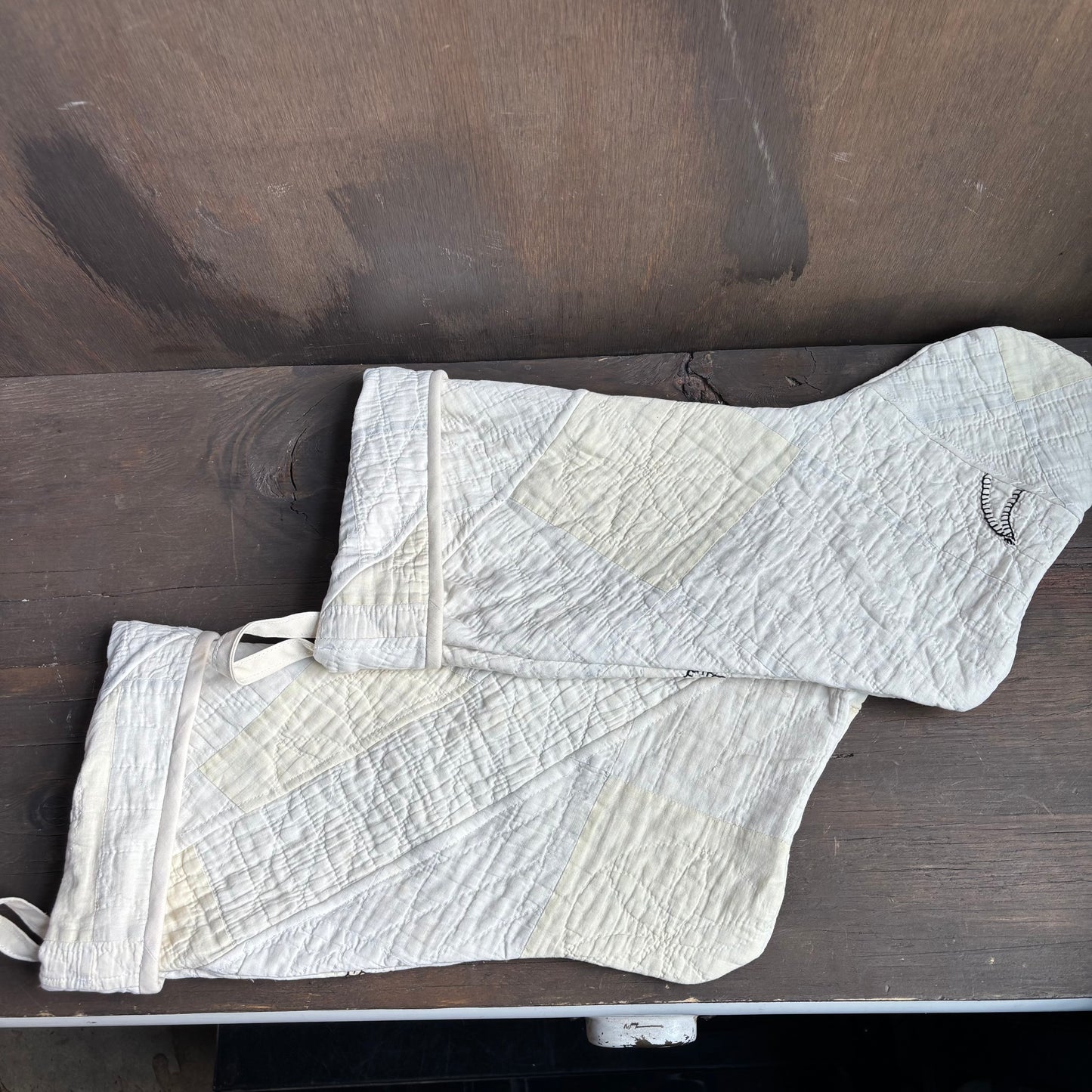 Vintage Animal Quilt Stocking