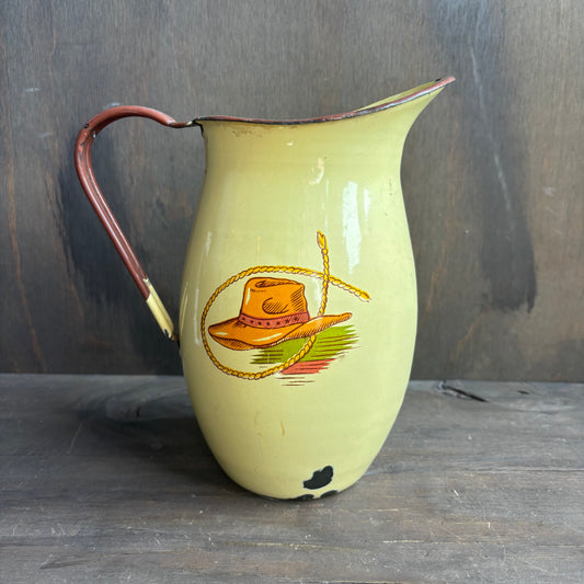 Monterey Western Enamelware Pitcher