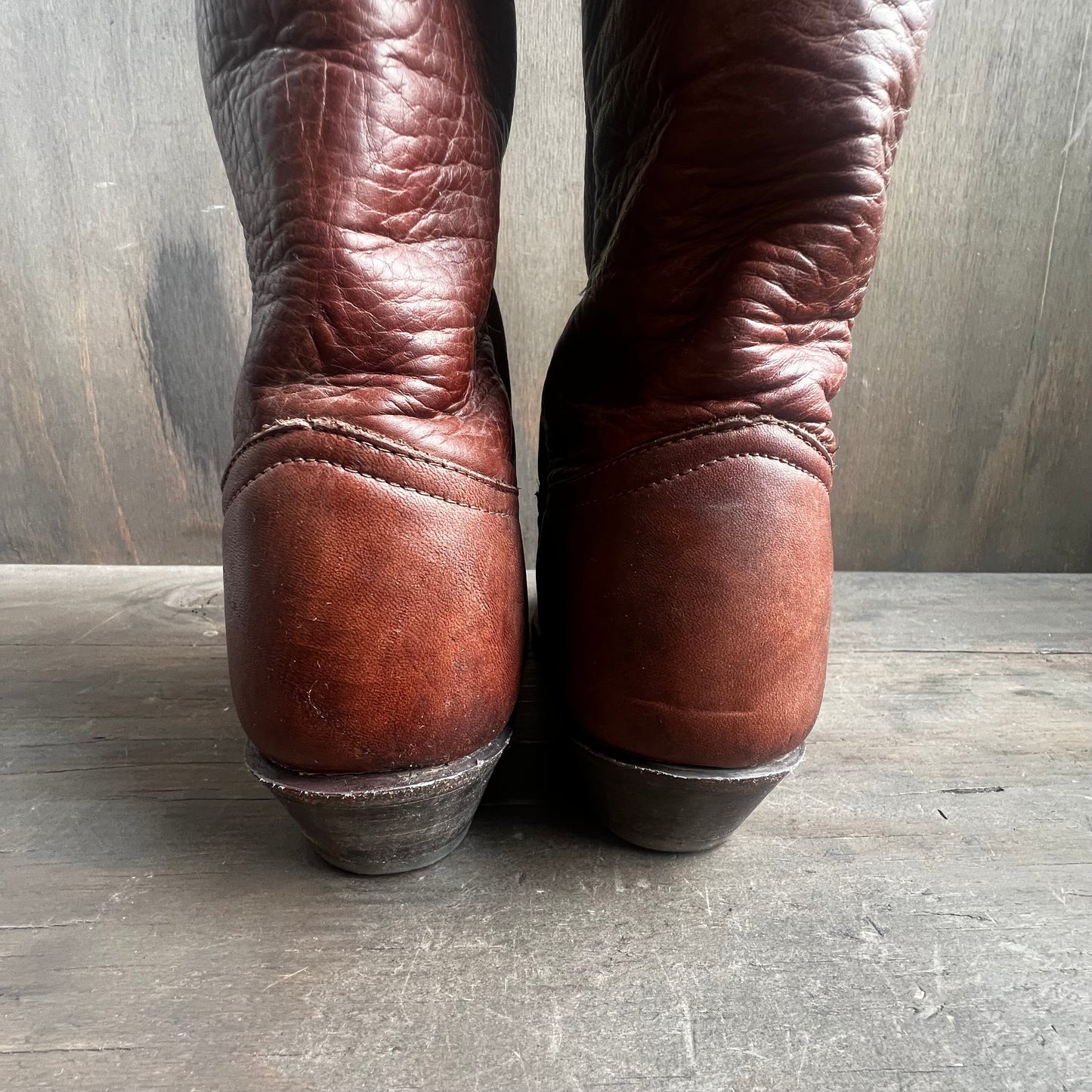 Tony Lama Brown Cowboy Boots