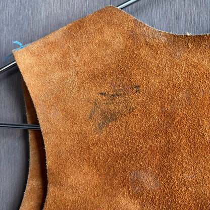 Kids Leather Fringed Vest