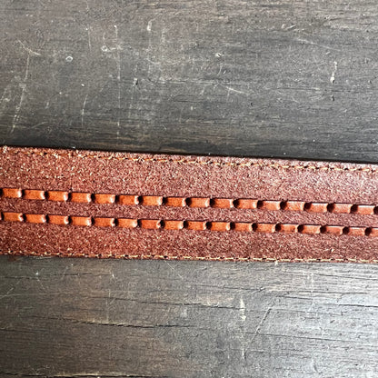 Tony Lama Light Brown Western Belt