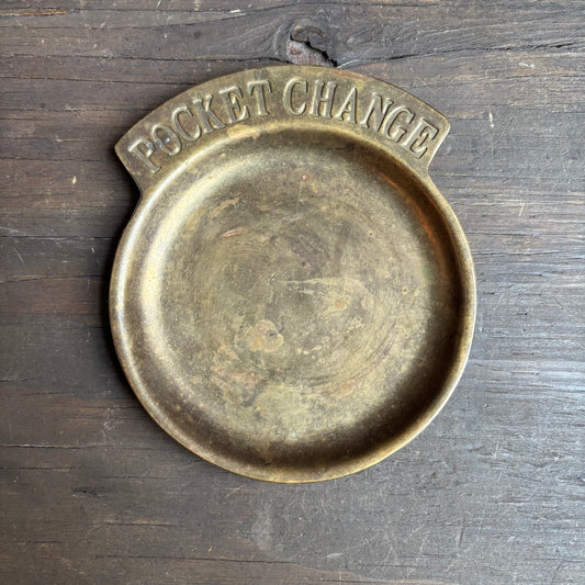 Brass "Pocket Change" Dish