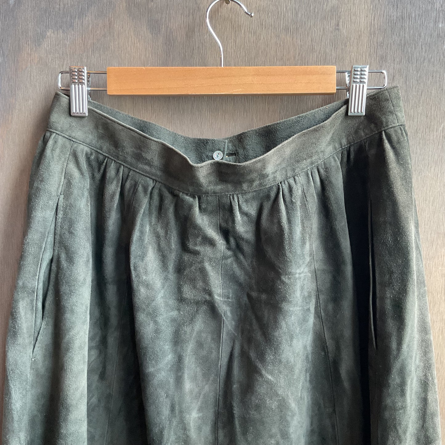 Feiner Dark Green Maxi Skirt